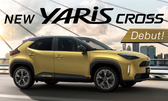 NEW  YARIS CROSS Debut!!