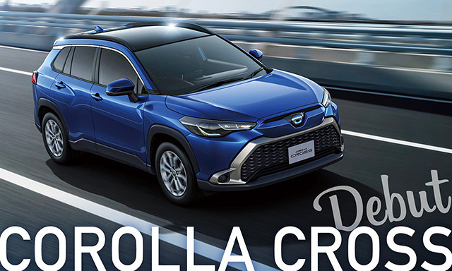 NEW COROLLA CROSS Debut!!