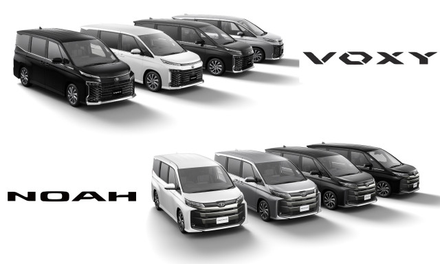 ノア・ヴォクシー、一部改良