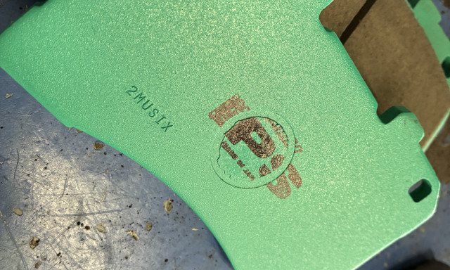 プロジェクトミューさん タイプPS  GRヤリス ブレーキパッド交換