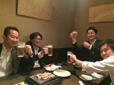 仕事後の癒しタイムです!