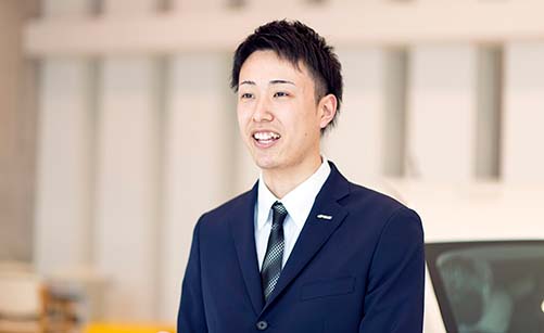 仕事紹介（先輩の声）  採用情報  ネッツトヨタ石川