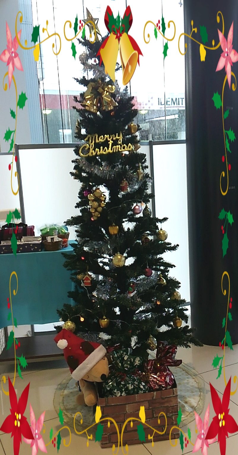 輪島店 クリスマスの飾り付けになっています ネッツトヨタ石川