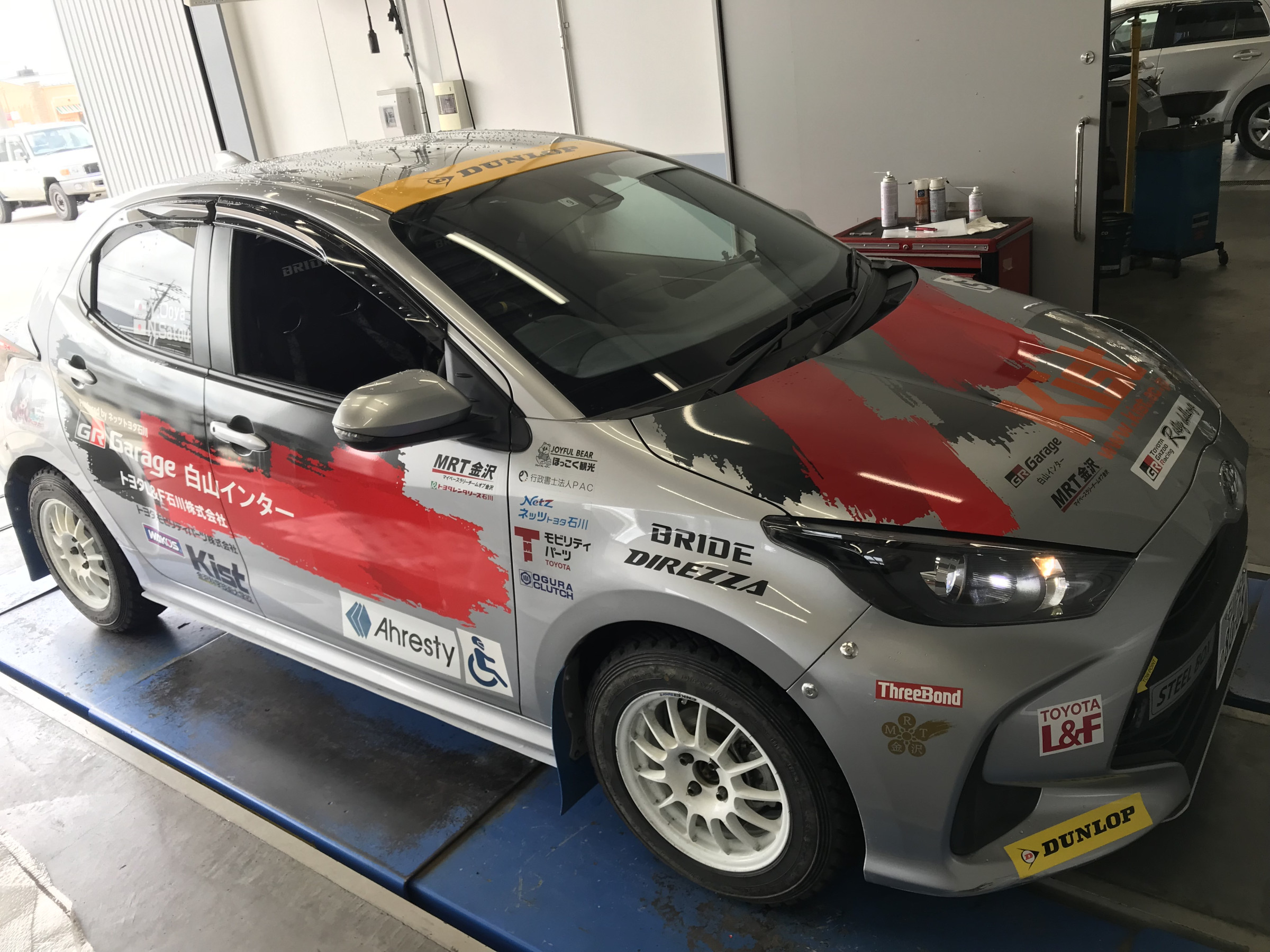 ヤリス お客様のラリーカー制作！ そしてラリー参戦！ | GR Garage