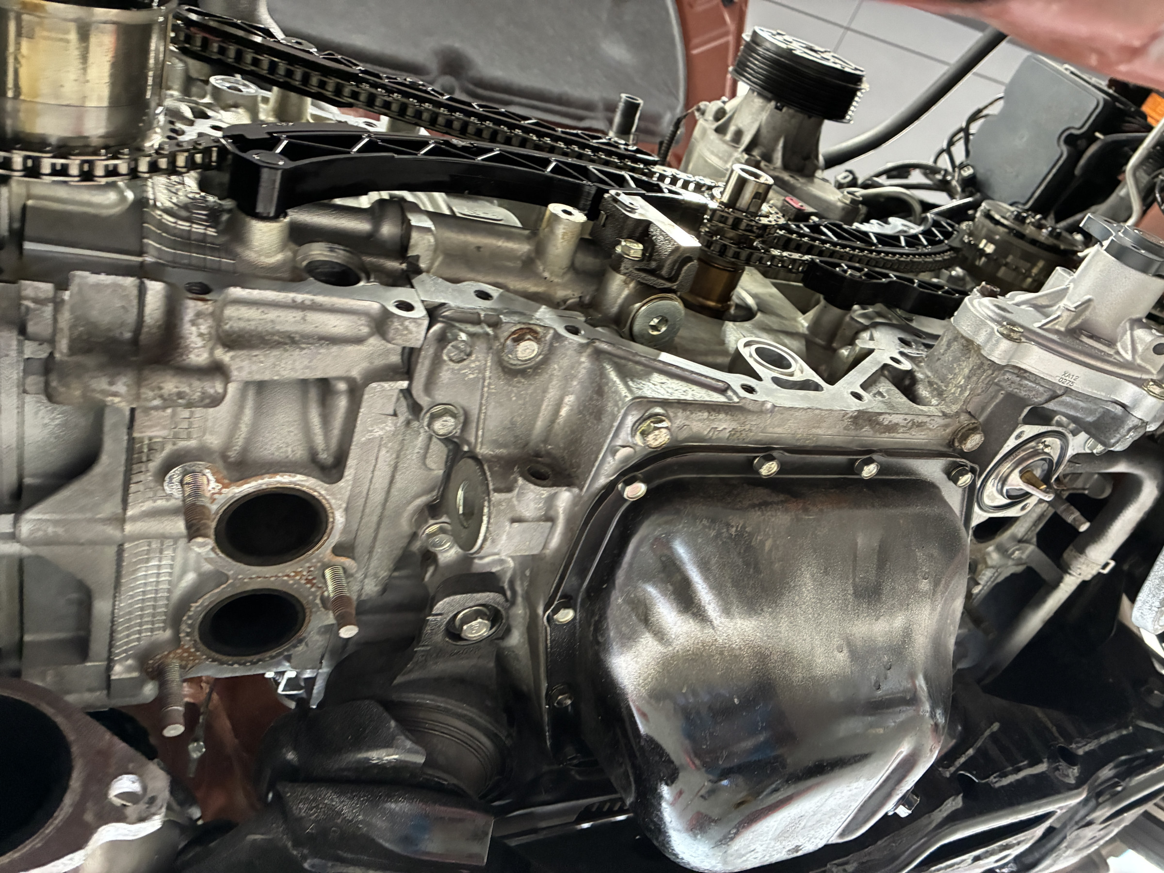 86 (ZN6)リフレッシュ！チェーンカバーオイル漏れ修理。作業ついでに